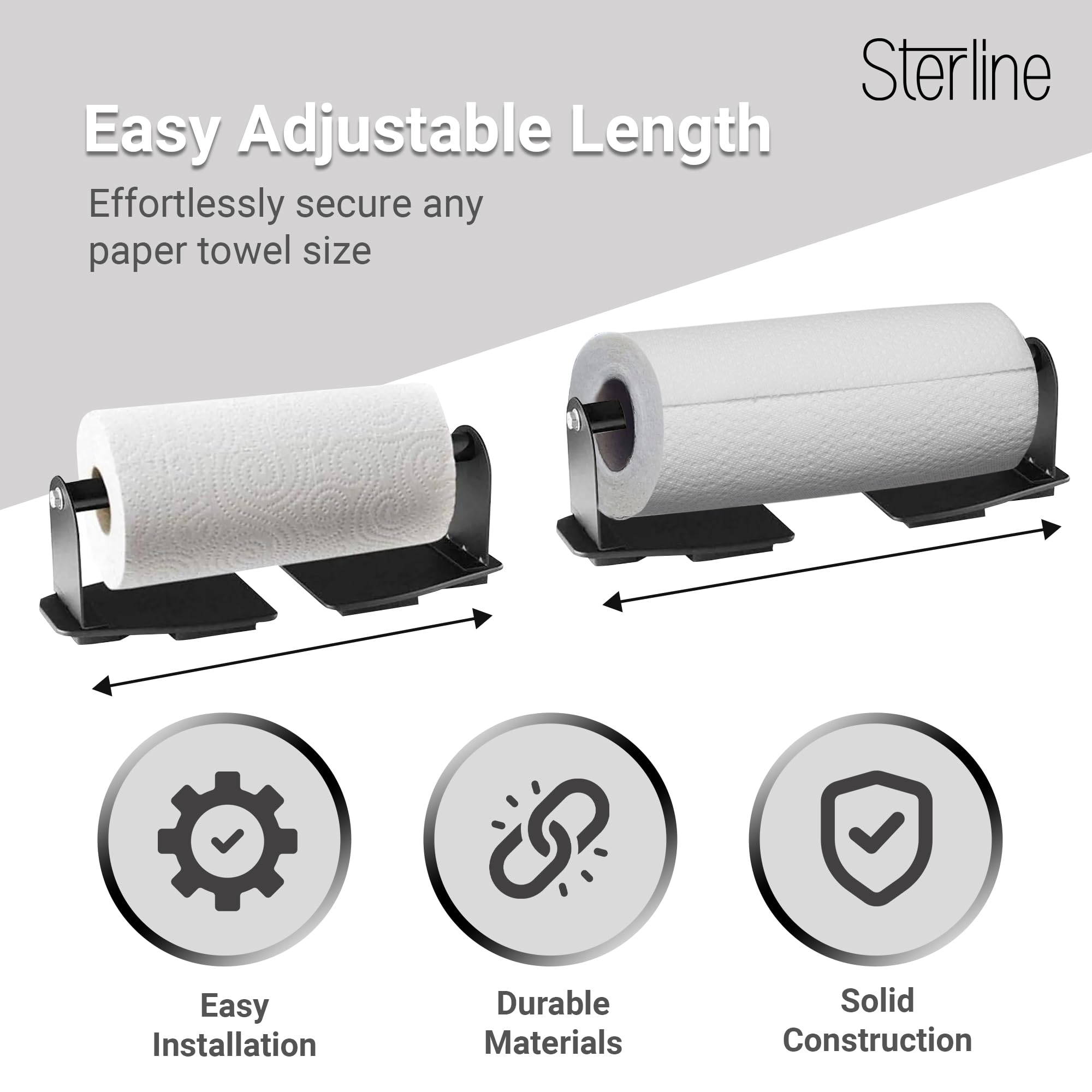 Amazon｜Sterline (スターライン) 磁気ペーパータオルホルダー 冷蔵庫